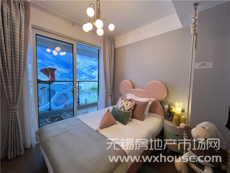 95㎡精装高层样板间儿童房