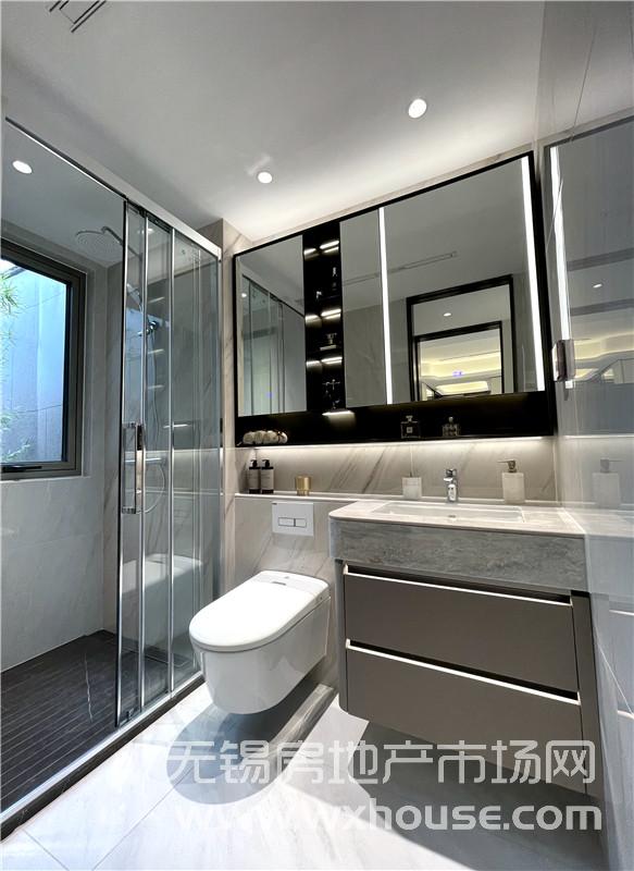 99㎡户型样板房主卫