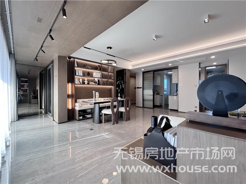 114㎡户型样板间客厅