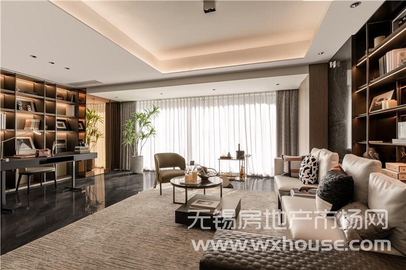 128㎡户型样板间餐客厅