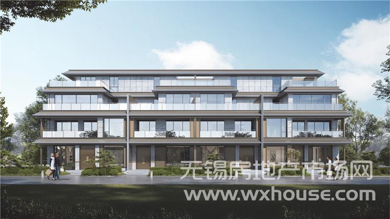 4F联排别墅效果图